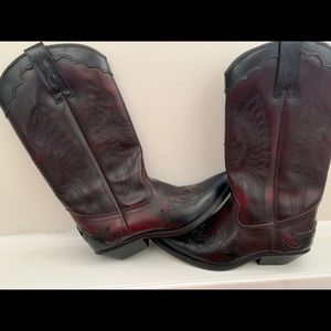 Transit Leather Cowboy Boots